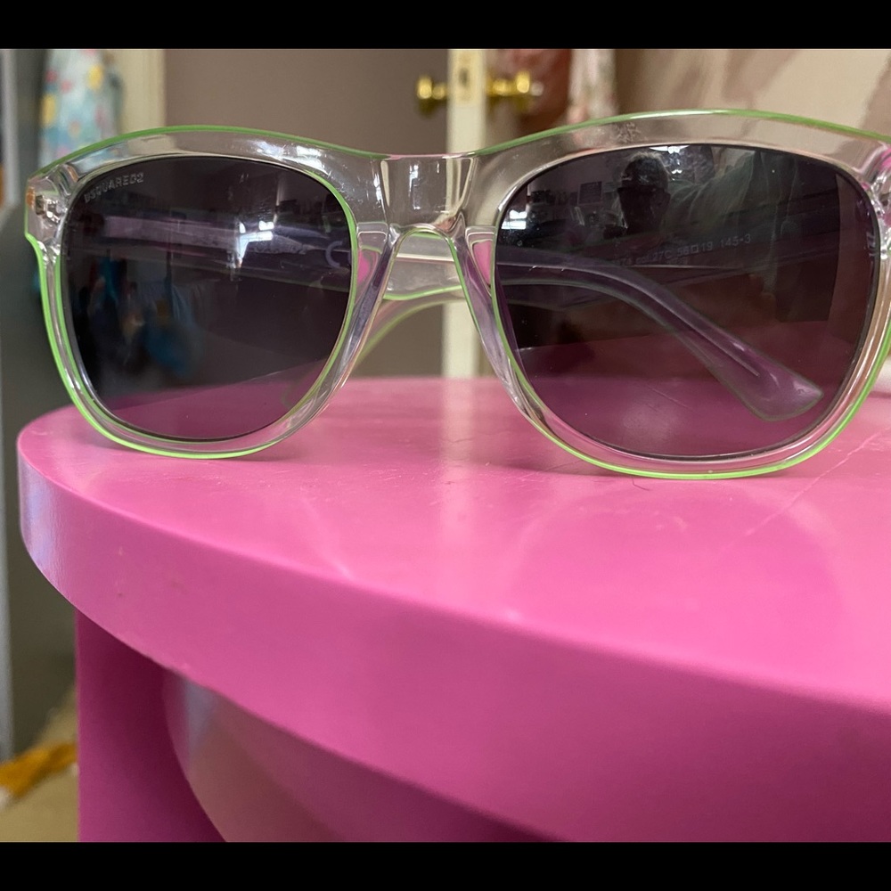 DSquared2 Green Crystal Sunglasses